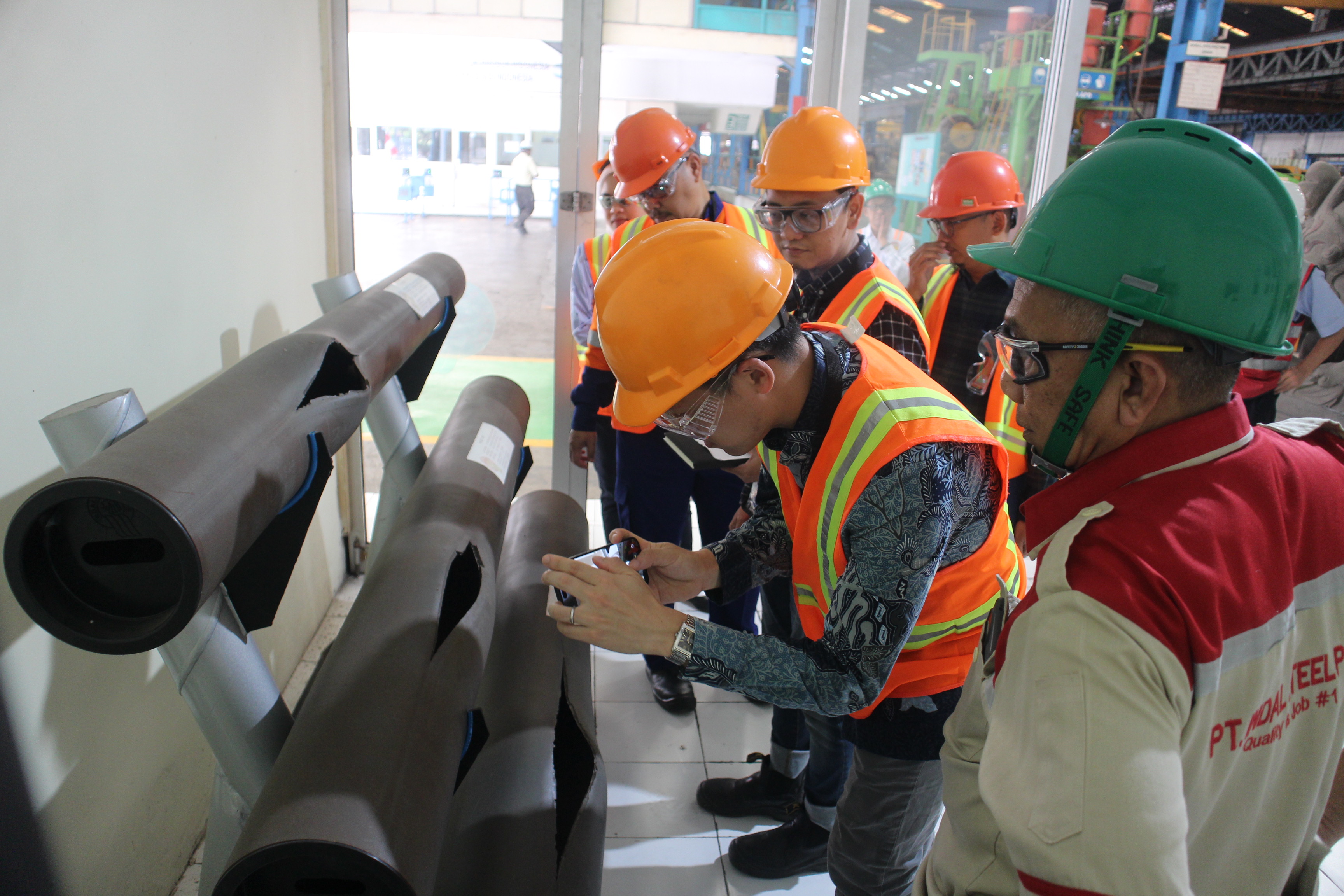 INPEX Visits PT Indal Steel Pipe for Fabrication Capability Review